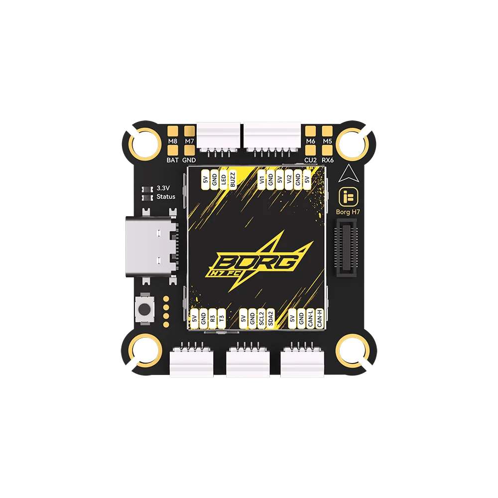 iFlight Borg H7 Stack — STM32H743, Dual ICM42688P, 4–12S FC + Borg 60A BL32 ESC - TheDroneFlight