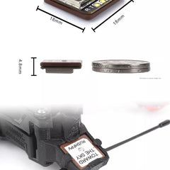 Rushfpv GNSS Mini Navigation Unit GPS Dual Protocol FPV Crossing Machine Fixed Wing Return Rescue