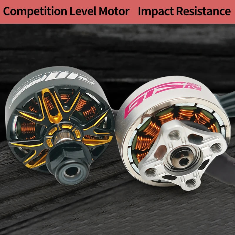 4PCS RCINPOWER GTS V4 2207 FPV Brushless Motor 5-6S 1960KV 2040KV For RC FPV 5inch Freestyle Racing Drone Quadcopter Motor - Thedroneflight