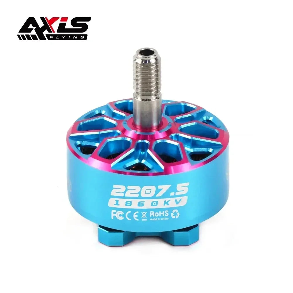 Axisflying Bando 2207.5 6S Brushless Motor — 1860KV / 1960KV, 5" FPV Freestyle & Cinewhoop (4PCS) - TheDroneFlight