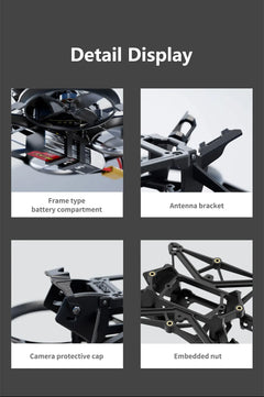 GEP-DS20 Frame 2Inch Parts Propeller Accessory Base Quadcopter FPV Freestyle RC Racing Drone DarkStar20 - Thedroneflight