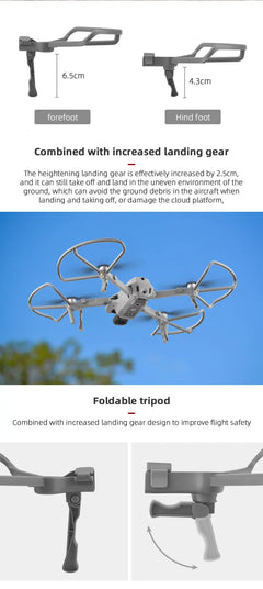 Propeller Guard for DJI Mavic Air 2/Air 2S , Quick Release Props Blade Wing Fan Cover for Air 2S Helice Protector Accessories