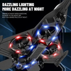 RC Aircraft with Camera Obstacle Avoidance Fighter 2.4G Airplane EPP Foam Plane Remote Control Helicopter Toys For Children Gift - Thedroneflight