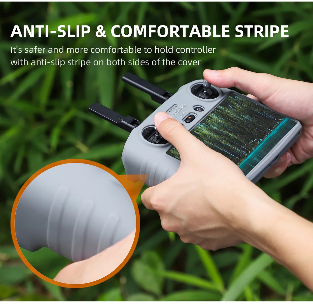 DJI RC 2 Silicone Case + Sun Hood | Air 3 Remote Controller Accessories