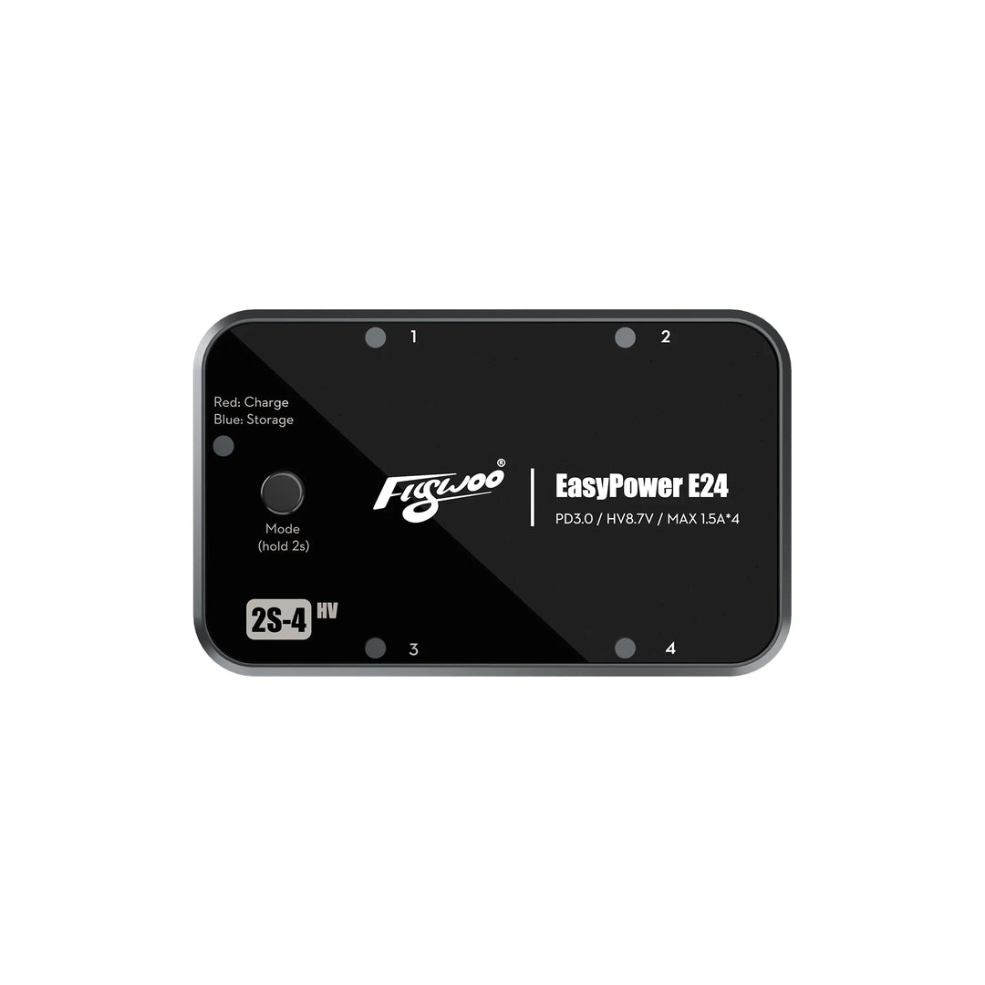 Flywoo EasyPower E16E24 Fast Charger for 1S 2S LiHV Batteries RC FPV forDrones Parts for FPV Freestyle Racing Beginners ProsToys