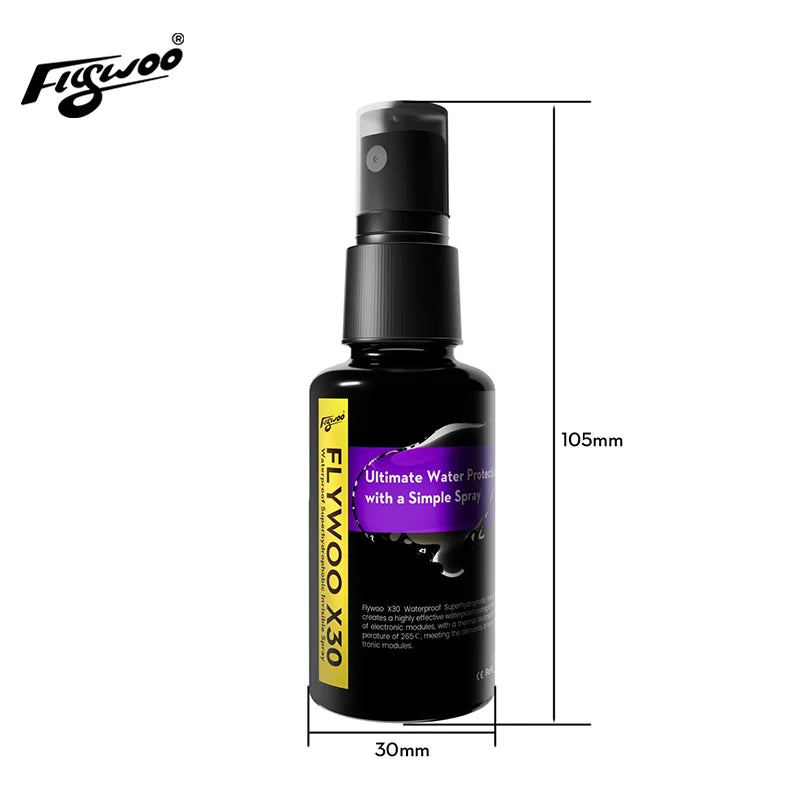 Flywoo X30 PCBA Waterproof Superhydrophobic Invisible Spray - Thedroneflight