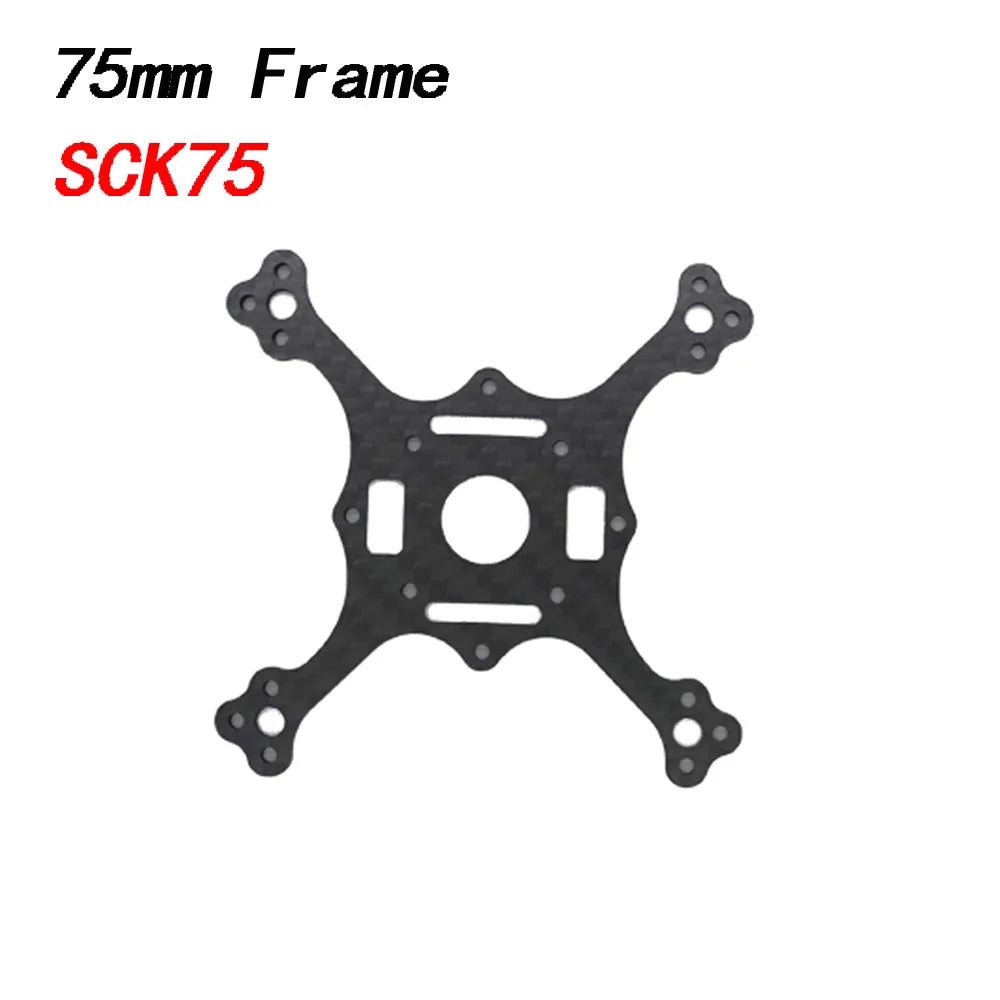 RC Micro Drone FPV Frame Kit 75mm 80mm 110mm Wheelbase For MINI RC FPV Freestyle Tiny Whoop Racing Drone Quadcopter DIY Parts