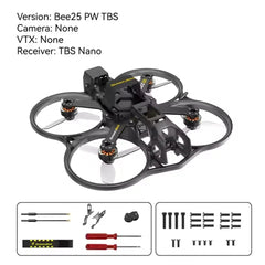 SpeedyBee Bee25 2.5" HD FPV Cinewhoop — DJI O4/O3/Runcam Link, ELRS 2.4G / TBS CRSF