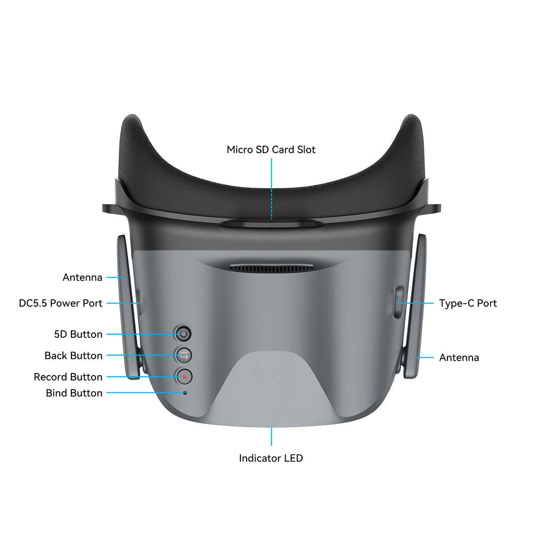 BETAFPV VR04 FPV Goggles HD Version