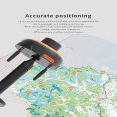 Skydroid Portable RTK Base Station | L1/L2 GPS & 915MHz Options