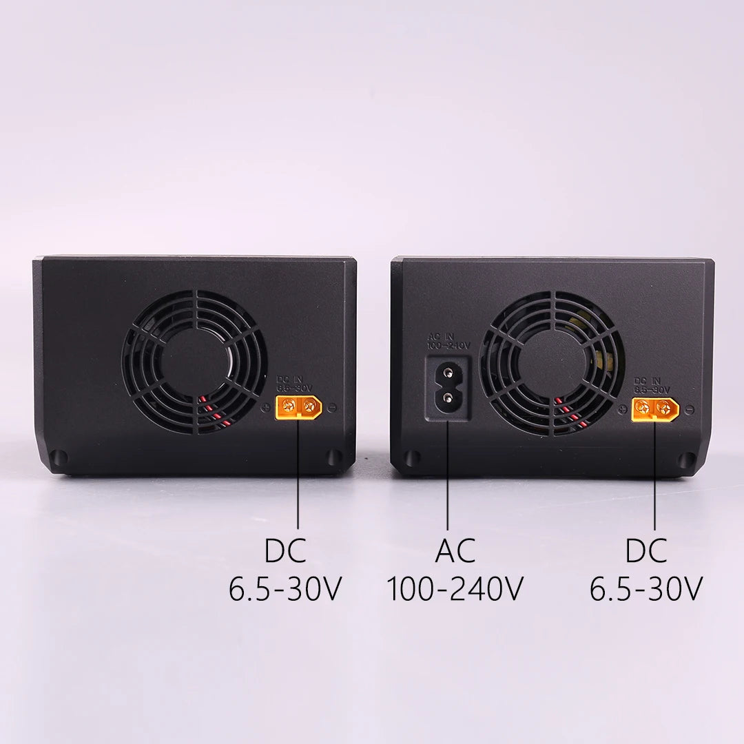 HOTA D6 Pro Dual-Channel Smart Charger — AC 200W / DC 650W, 15A×2, 1–6S LiPo/LiHV/LiFe, App Control, Wireless Charging