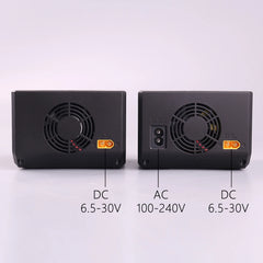 HOTA D6 Pro Dual-Channel Smart Charger — AC 200W / DC 650W, 15A×2, 1–6S LiPo/LiHV/LiFe, App Control, Wireless Charging