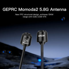 GEPRC Momoda2 5.8G Antenna Long Version Suitable for RHCP LHCP DIY RC FPV Four Helicopter Drone Freestyle 5.3GHz 6GHz - Thedroneflight