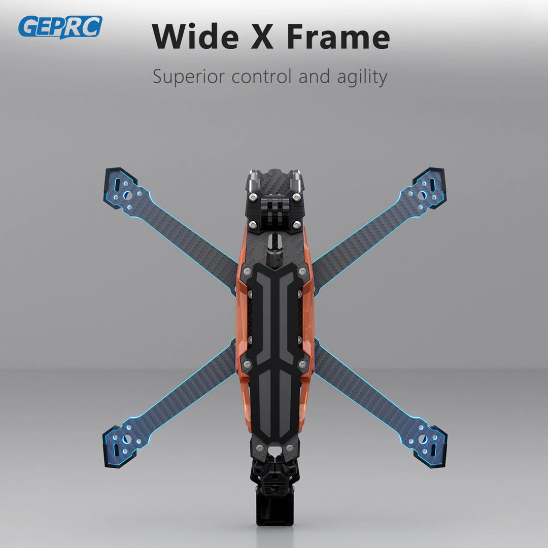 GEPRC Vapor X5/X6 FPV Freestyle Frame - 5mm Carbon