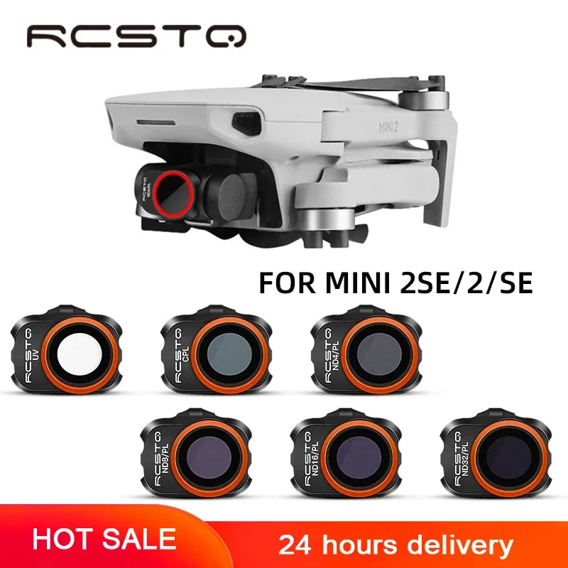 RCSTQ For DJI Mini 2/Mini 2 SE Drone Filter UV CPL ND4 ND8 ND16 ND32 ND/PL Camera Lens Filter Set for Mini SE/Mini 4K Accessorie - Thedroneflight