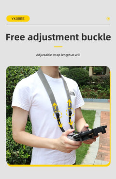 PU Lanyard for DJI MINI 2/MINI 3 PRO /4 PRO/Air 3 2/Mavic 3/Mini 4K RC-N1/N2 Remote Control Hook Neck Strap Drone Accessories - Thedroneflight