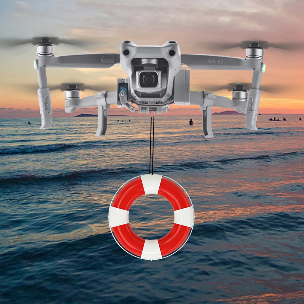 BRDRC Drop System for DJI Air 2S/Mavic Air 2 Airdrop Thrower Transport Device with Landing Gear Long Distance Deliver Accessory - Thedroneflight
