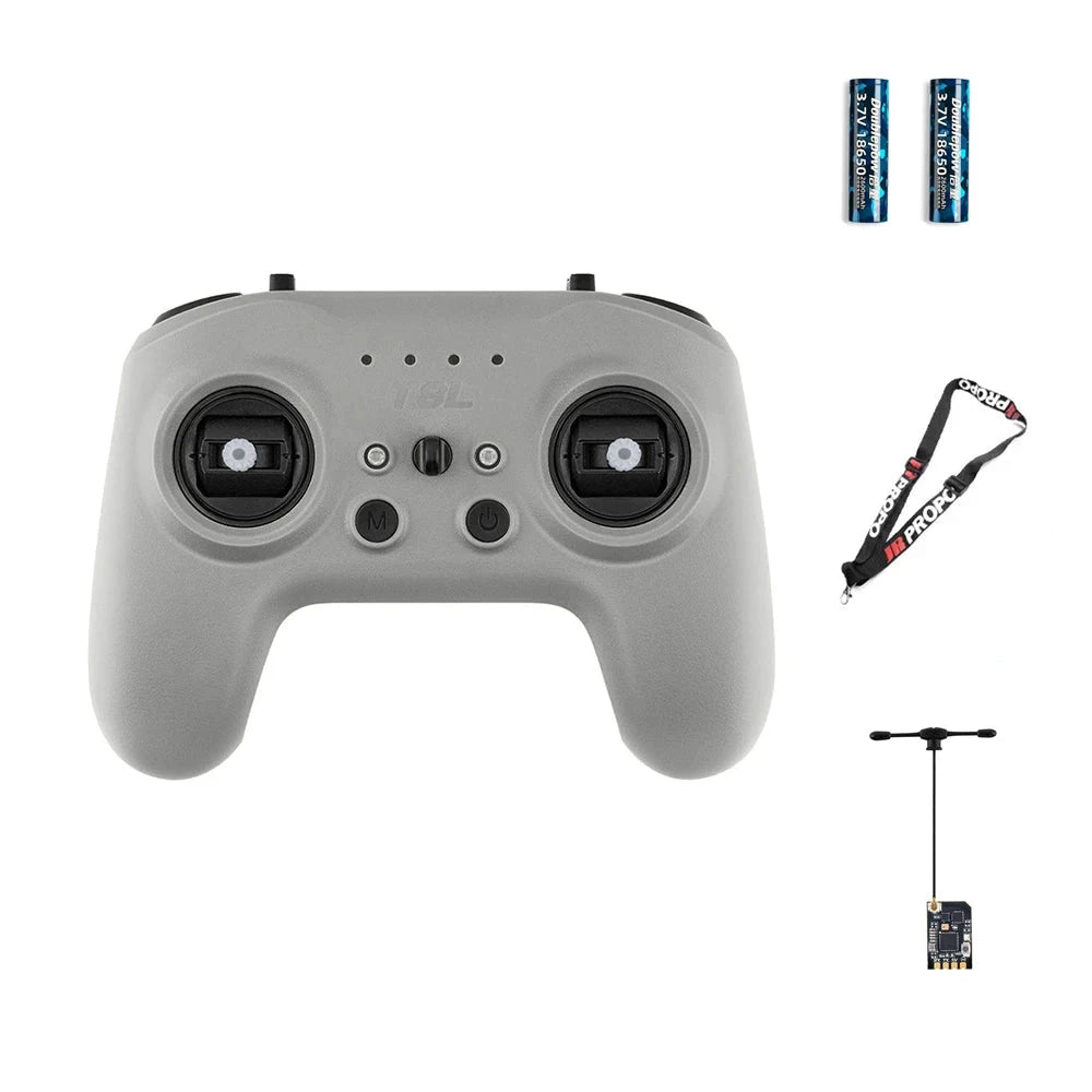 RadioMaster T8L Radio Transmitter - 2.4G ELRS 10CH X5 Hall Gimbal 10-100mW Wi-Fi Upgrade Remote Controller