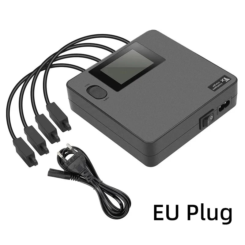 For DJI Air 3 Drone Battery Digital Display Charger 6 In 1 Charging Hub Fast Smart Charger With USB Adapter Port Accessories - Thedroneflight