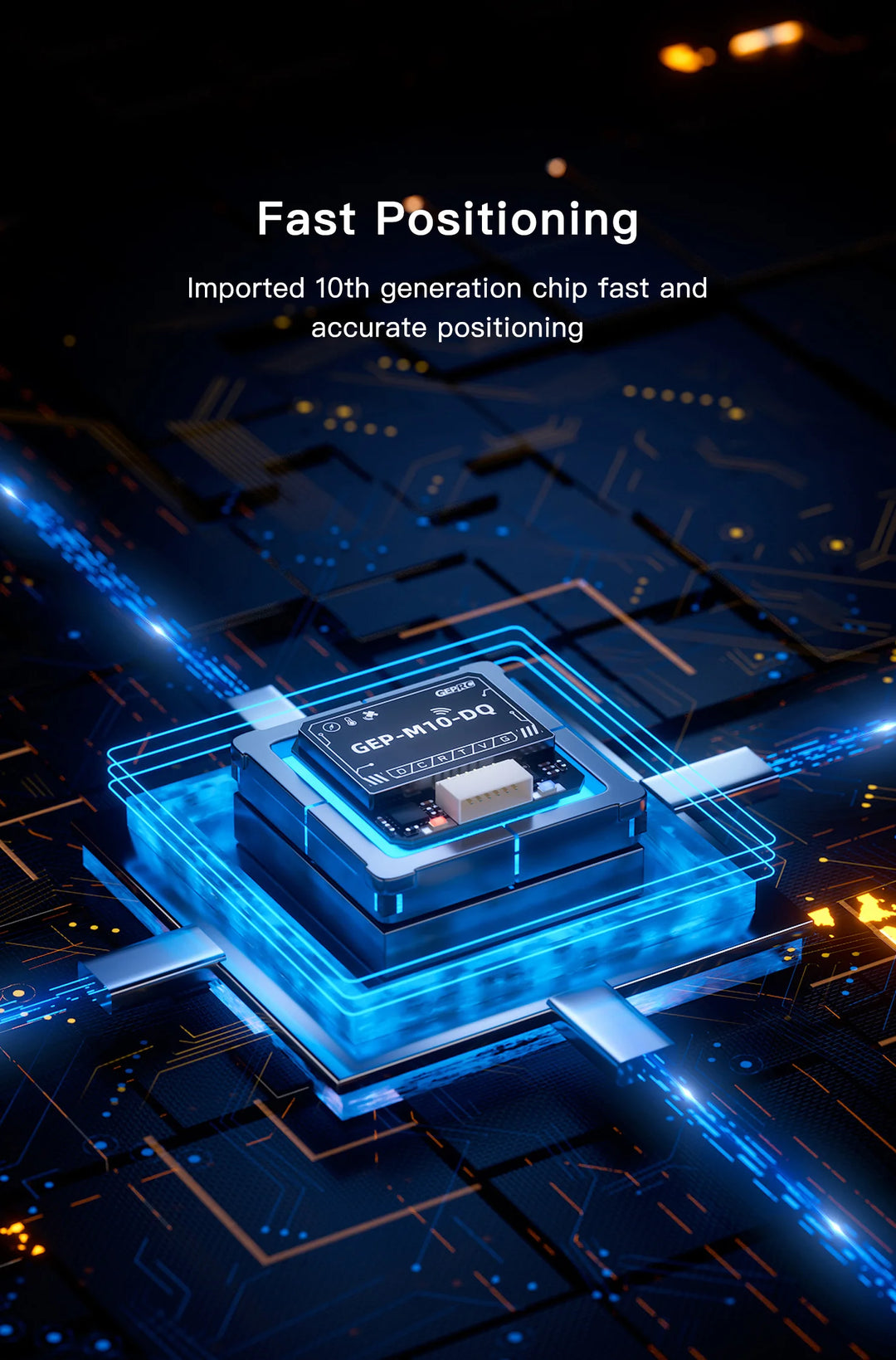 GEPRC GEP-M10 Series GPS Built-in Flash Chip QMC5883L Magnetometer DPS310 Barometer Accurate and Farad Capacitor for FPV Drone - Thedroneflight