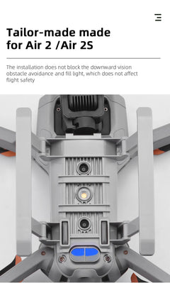 Landing Gear for DJI Mavic Air 2/AIR 2S Drone Foldable Extended Leg Support Feet Protector for DJI Air 2/AIR 2S Accessory - Thedroneflight