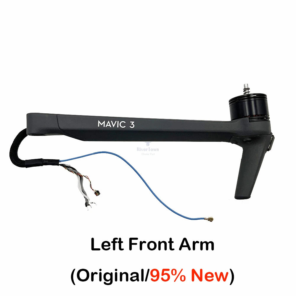 Original Left Front Arm for DJI Mavic 3/Cine/3 Classic/3 Enterprise Arm With Motors and Cables Drone Replacement Spare Parts - Thedroneflight