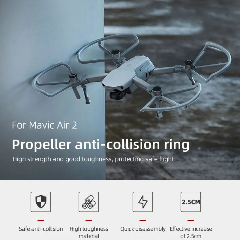 Propeller Guard for DJI Mavic Air 2/Air 2S , Quick Release Props Blade Wing Fan Cover for Air 2S Helice Protector Accessories - Thedroneflight