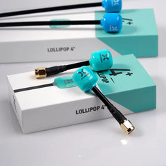 Foxeer Lollipop 4 Plus 5.8GHz FPV Antenna 2.6dBi RHCP — SMA / RP-SMA / UFL / MMCX, 1PC or 2PC