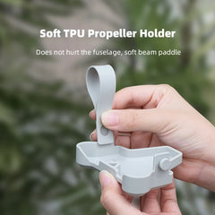 BRDRC Landing Gear for DJI Mini 4 Pro Drone Lightweight Foldable Extended Leg Protector Soft Fit for Mini 4 Pro Accessories - Thedroneflight