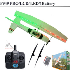 【C0】WLtoys 2.4G F949 LCD Version RC Airplane Cessna 182 3D6G 3Ch Fixed Wing Plane Outdoor Drone RTF With Gyroscope And Night - Thedroneflight