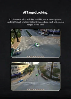 Skydroid C13 3-Light Gimbal — 30X Zoom, 640px Thermal, 2K EO, 1km Laser Rangefinder, AI Lock - TheDroneFlight