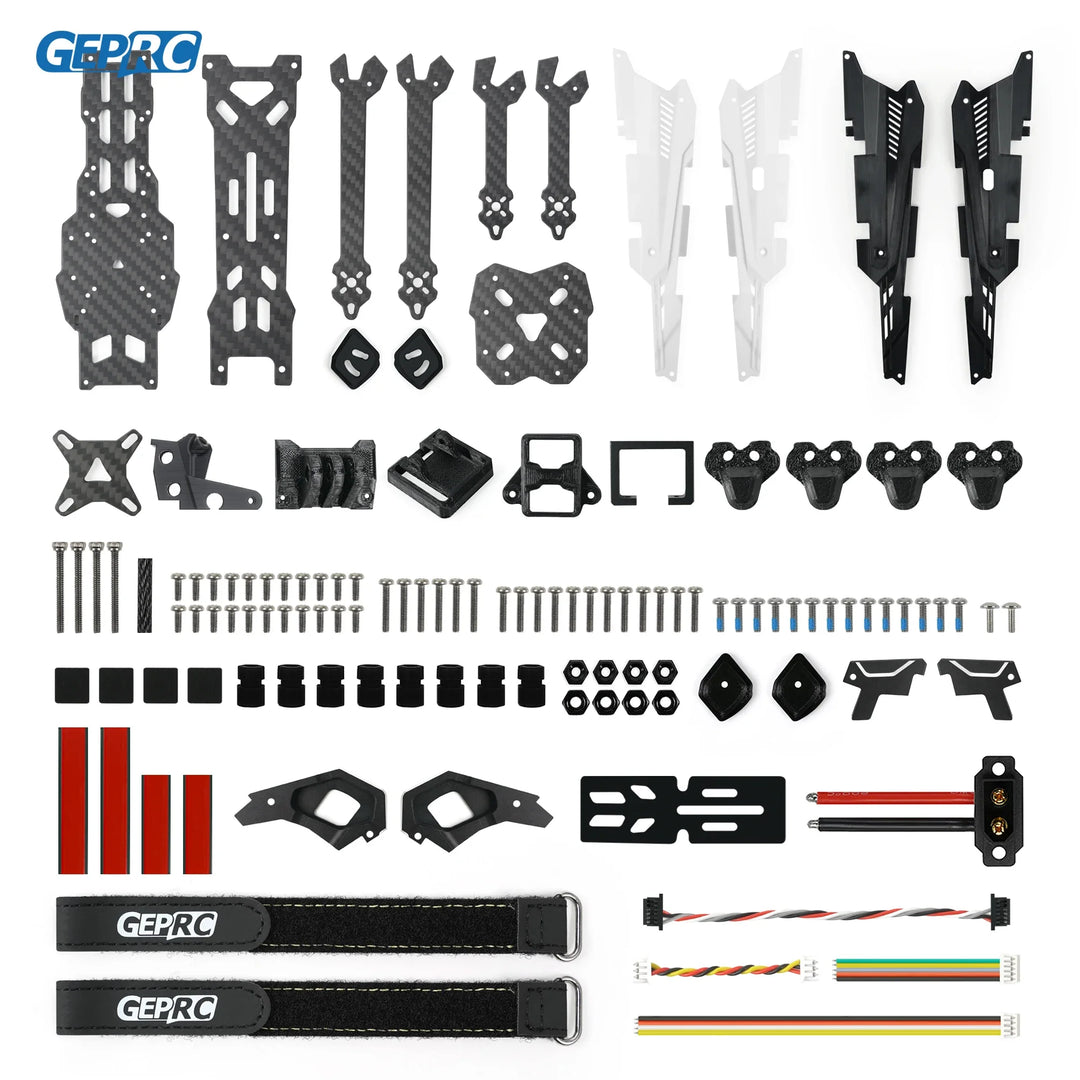 GEPRC GEP-DoMain3.6  4.2 Frame Parts Suitable  Replacement Repair Part RC DIY FPV Freestyle Drone 3.6 Inche 4.2 Inche