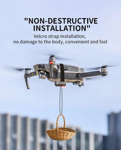 DUTRIEUX Universal Drone Airdrop System — 2.4GHz Remote Release, 750 g Load Capacity