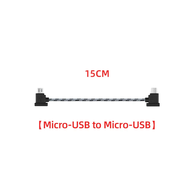 BRDRC OTG Cable - DJI Mavic/Mini Type-C/Micro-USB/iOS