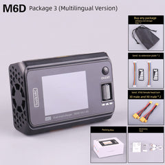 Toolkitrc Hawaii M6d Mojito Version Balance Charger 6S Lithium Battery Dual-Channel 500W Model Aircraft UAV