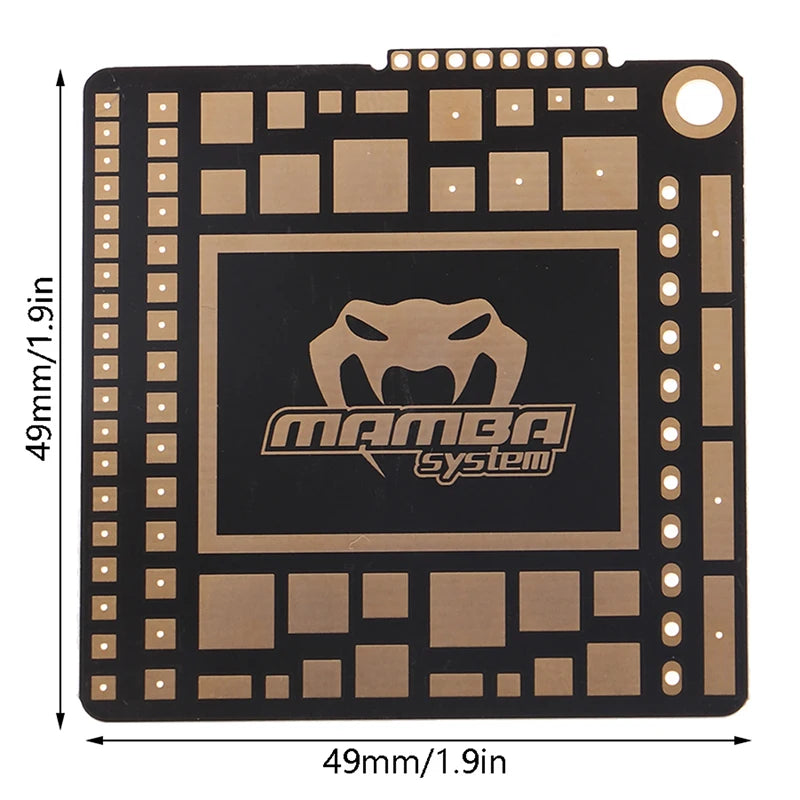 Soldering Practice Board 49X49X1.6mm For FPV Beginner New Pilots Improving Soldering Level DIY Parts