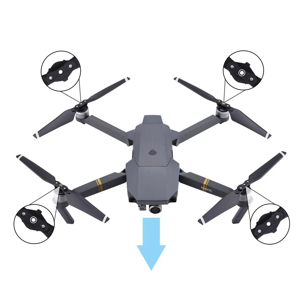 DJI Mavic Pro Propellers 8330/8331 - Quick Release Folding Blades
