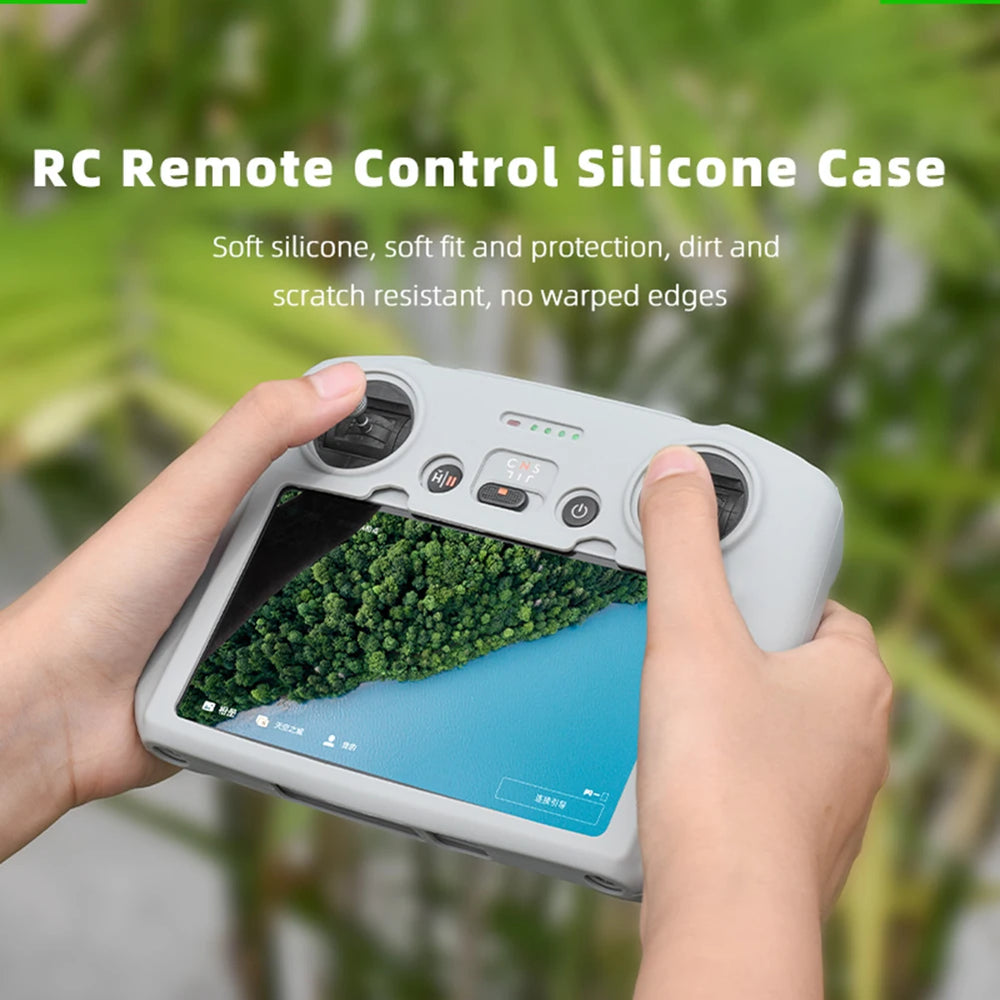 Protection Cover Shock-resistant Anti Slip Silicone RC Remote Controller Screen Protector Drone Accessories for DJI Mini 3 Pro - Thedroneflight