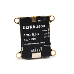 NEW 64CH 4.9G-5.8G 1.6W / 2.5W FPV VTX Transmitter with antenna For Long Range FPV Racing Drone Frame