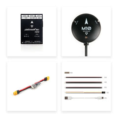 Holybro Pixhawk 6C Mini Flight Controller — Compact FMU v6C, PX4 & ArduPilot, Optional PM02/PM06 Power Module & M9N/M10 GPS
