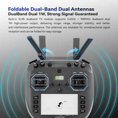 iFlight Commando 14 GemX 2.4G 900MHz Dual Band 1W ELRS Radio Transmitter Remote Control for RC FPV Drone