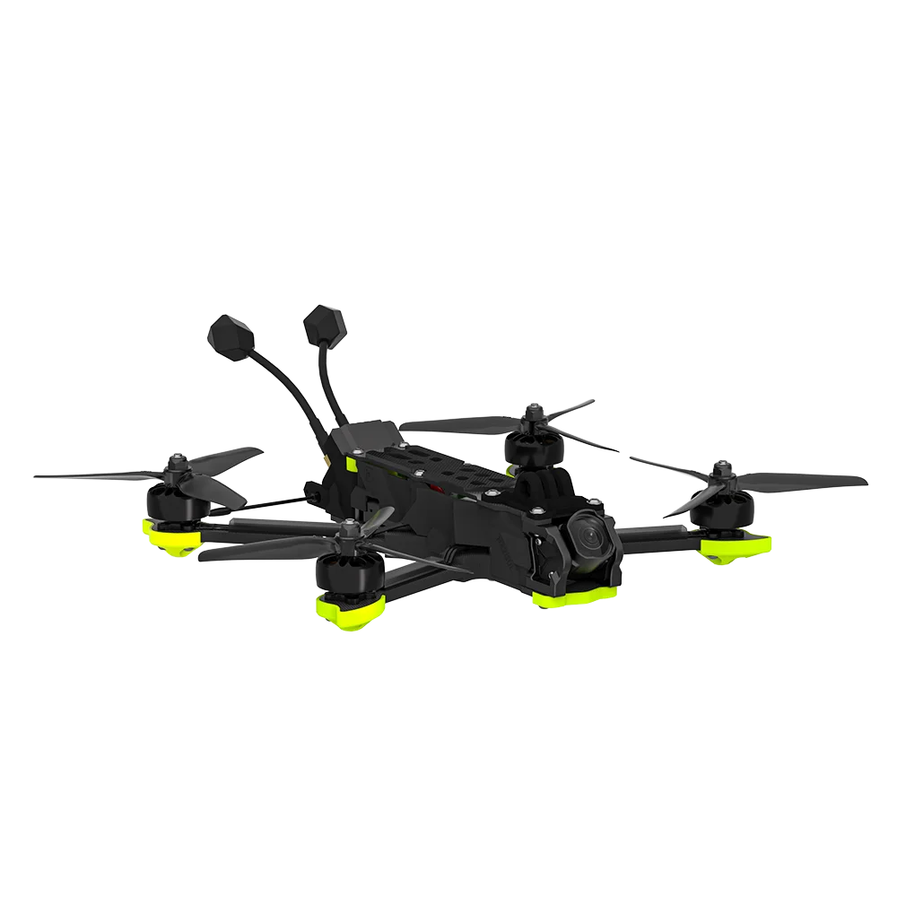 iFlight Nazgul DC5 ECO, opposite front angle showing camera and lime guards