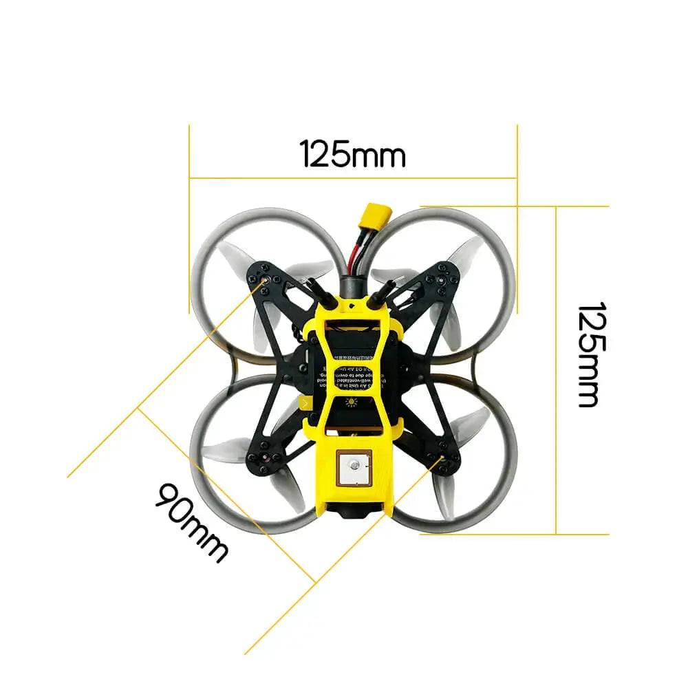 DarwinFPV CineApe20 2-Inch FPV Cinewhoop — GPS, 2–3S, DJI O4/O4 Pro BNF Options