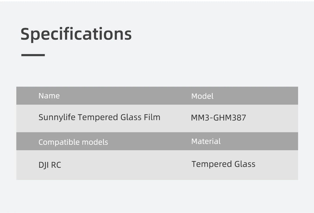 Protective Film for DJI Mini 3 /3 Pro Mini 4 Pro HD Glass Screen Protector Anti-Scratch Screen Film RC RC 2 Remote Accessories - Thedroneflight
