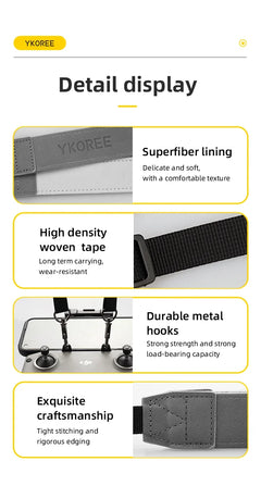 PU Lanyard for DJI MINI 2/MINI 3 PRO /4 PRO/Air 3 2/Mavic 3/Mini 4K RC-N1/N2 Remote Control Hook Neck Strap Drone Accessories - Thedroneflight