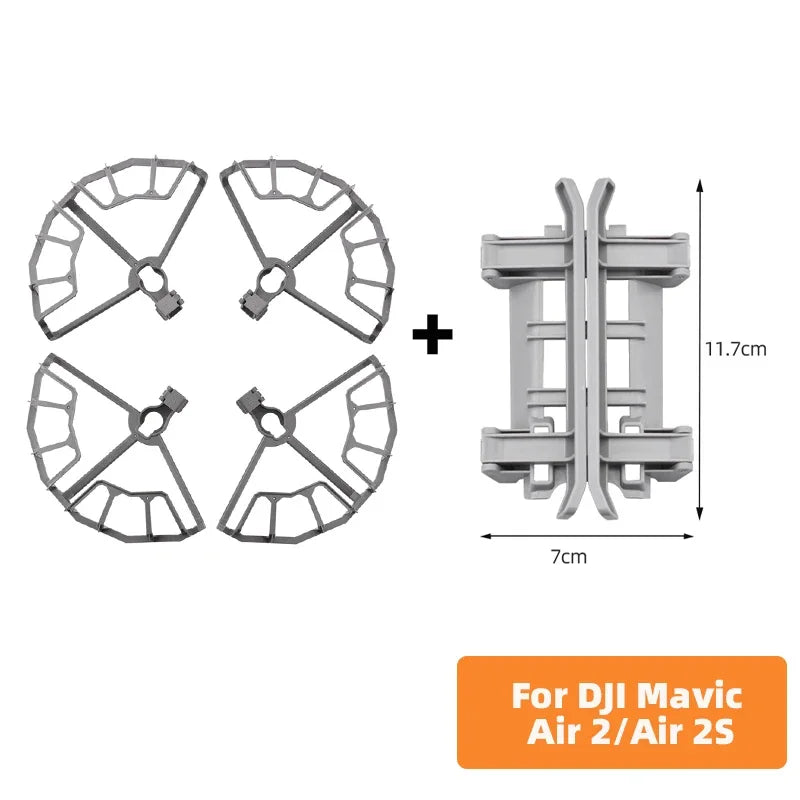 Propeller Guard for DJI Mavic Air 2/Air 2S , Quick Release Props Blade Wing Fan Cover for Air 2S Helice Protector Accessories - Thedroneflight