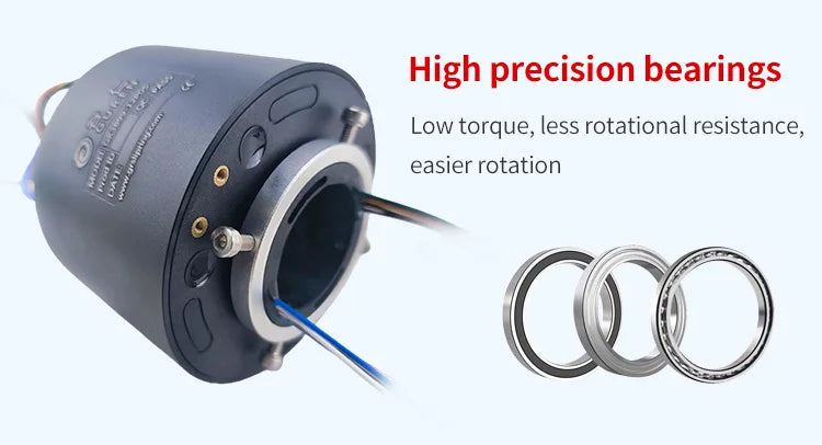 Rotating conductive slip ring inner diameter 25.4 hollow circuit slip ring circuit conductive ring