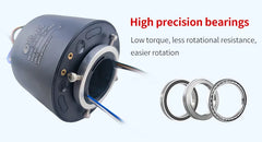 Rotating conductive slip ring inner diameter 25.4 hollow circuit slip ring circuit conductive ring