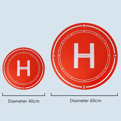 Drone Landing Pad Waterproof 40cm/75cm/110cm - Fast-Fold Helipad for DJI Mavic Mini Air 2S 3 Pro