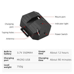 Airdrop System for DJI Mavic 3/2 Zoom AIR 2 Mini 3/Mini 4 Pro Drone Fishing Bait Wedding Ring Gift Deliver Life Rescue Thrower - Thedroneflight